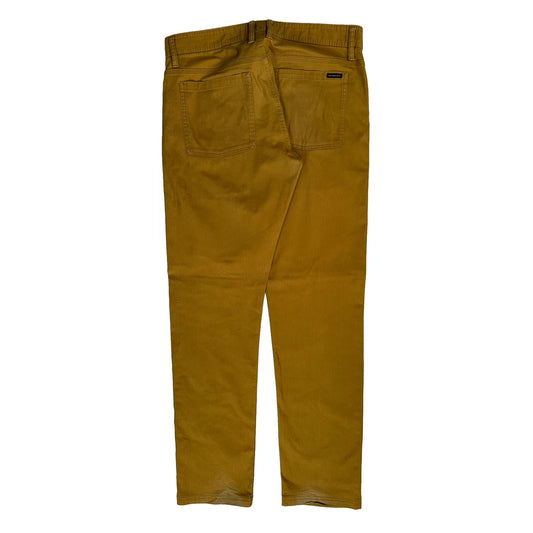 Vintage Oakley Slim Fit Chinos - 33W 32L Brown Cotton