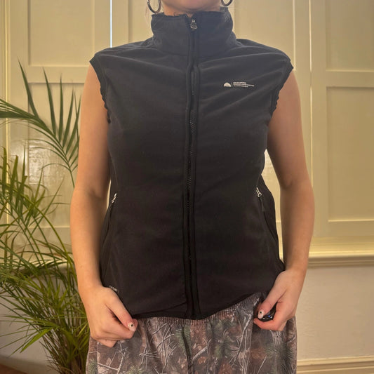 Vintage black Nike Acg Fleece Gilet - womens small