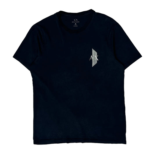 Armani Exchange T-Shirt - Medium Navy Cotton
