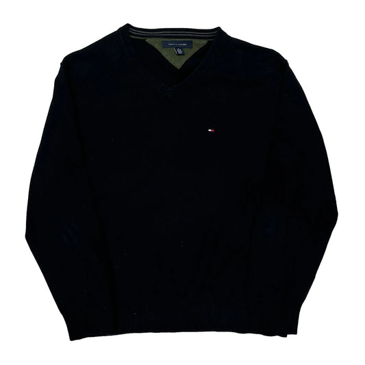 Tommy Hilfiger Jumper - XL Black Cotton