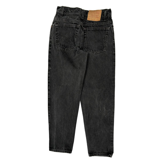 550 Levis Jeans - 28W UK 8 Black Cotton