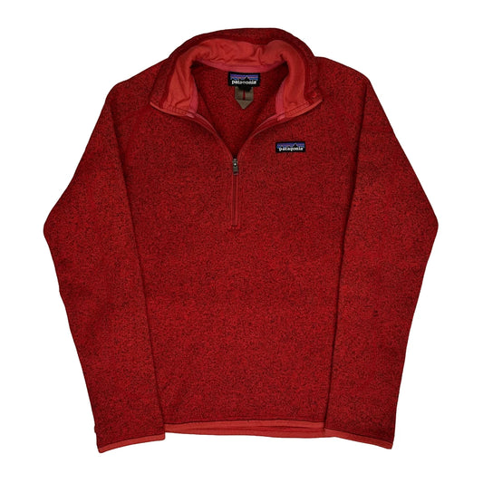 Vintage Patagonia Fleece - Small Red Polyester