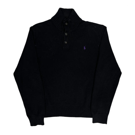 Polo By Ralph Lauren Jumper - XL Black Wool