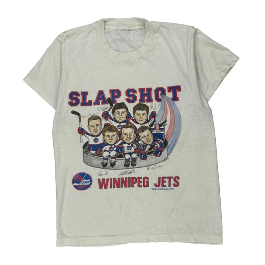 Winnipeg Jets Unbranded Graphic T-Shirt - Small Multicoloured Cotton