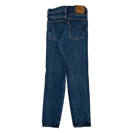 Levis Slim Fit Jeans - 24W UK 4 Blue Denim