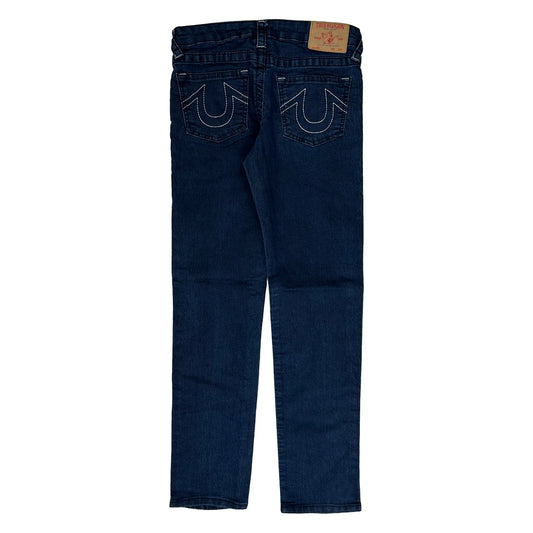 Age 14 True Religion Jeans - 27W 28L Dark Wash Denim