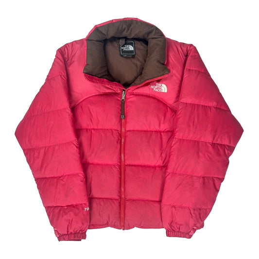 700 Fill The North Face Puffer - Medium Red Down