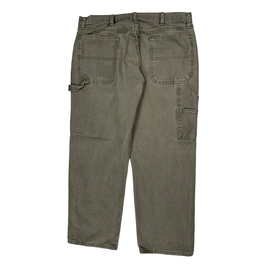 Unbranded Carpenter Trousers - 36W 30L Grey Cotton