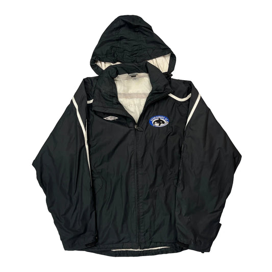 Semiahmoo Soccer Club Umbro Windbreaker - Large Black Polyester