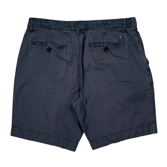 Tommy Hilfiger Chino Shorts - 33W 9L Grey Cotton
