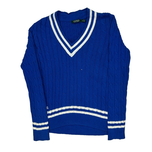 Ralph Lauren Jumper - Medium Blue Cotton