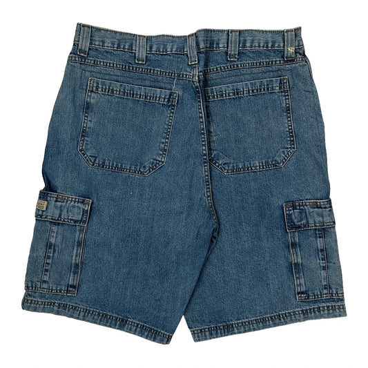 Wrangler Denim Shorts - 34W 9L Blue Cotton