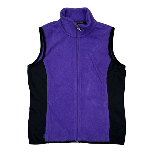 Ralph Lauren Fleece Jacket - Medium Black Polyester