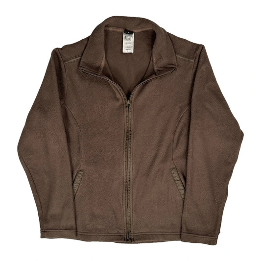 Patagonia Fleece Jacket - Large Brown Polyester