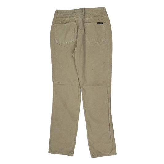 Guess Cord Trousers - 28″ Waist Beige Cotton
