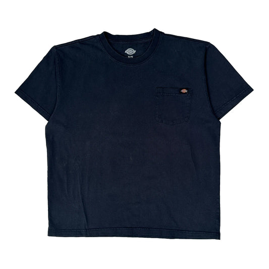 Vintage Dickies T-Shirt - XL Navy Cotton