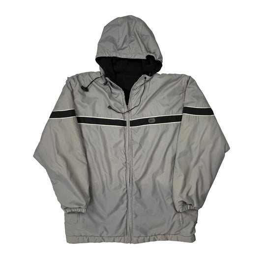 Nike Windbreaker - XL Grey Polyester
