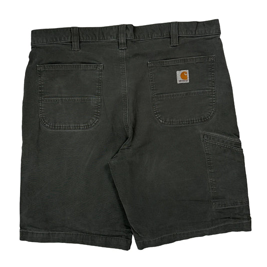 Carhartt Carpenter Shorts - 38W 10L Grey Cotton