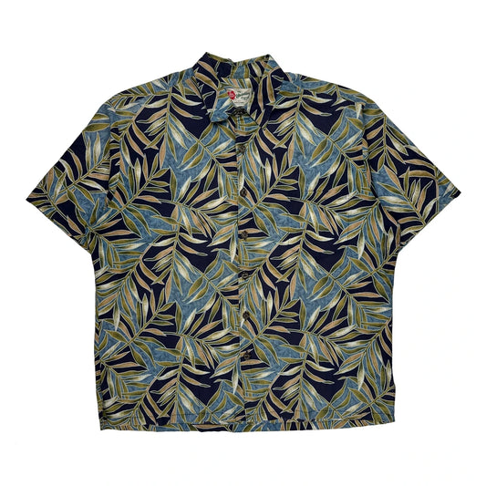 Hilo Hattie Hawaiian Shirt - XL Multicoloured Cotton