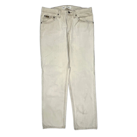 Lee Jeans - 34W 30L Beige Cotton