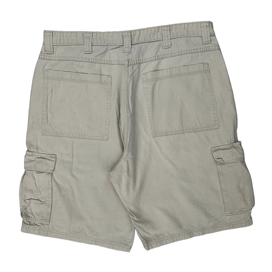 Wrangler Cargo Shorts - 36W 9L Beige Cotton