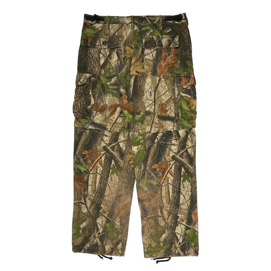Liberty Camo Cargo Trousers - 36W 31L Camo Cotton Blend