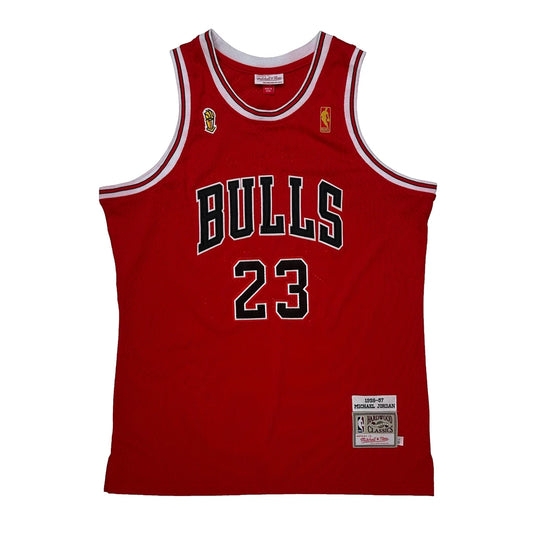 Chicago Bulls Mitchell & Ness Nba Jersey - XL Red Polyester