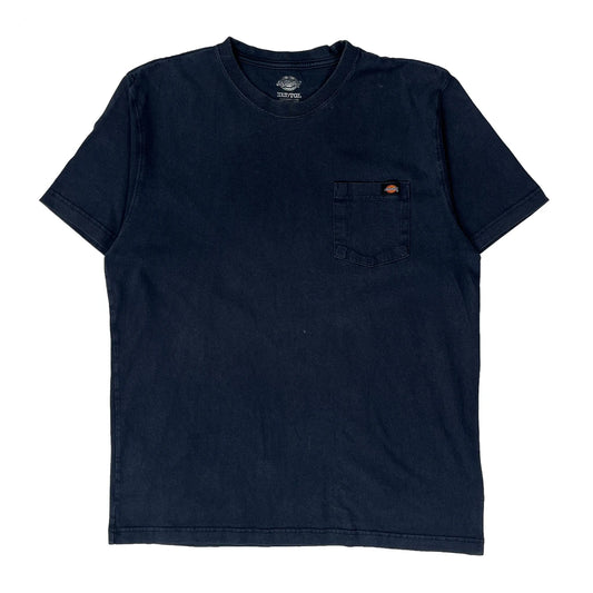 Dickies Tall T-Shirt - XL Navy Cotton