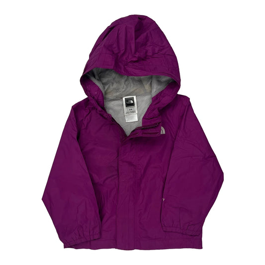 Age 2 The North Face Waterproof Jacket - 2XS Purple Polyester