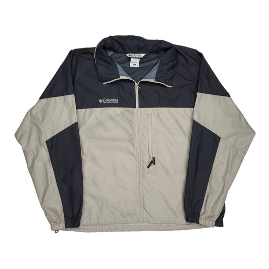 Columbia Windbreaker - 2XL Grey Polyester