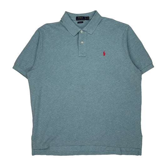 Polo By Ralph Lauren Polo Shirt - 2XL Blue Cotton