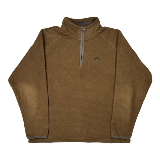 The North Face Fleece - Small Brown Polyester