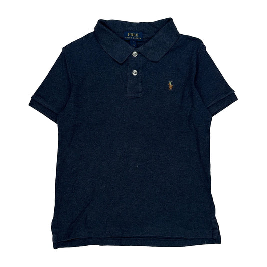Age 6 Polo By Ralph Lauren Polo Shirt - Small Navy Cotton