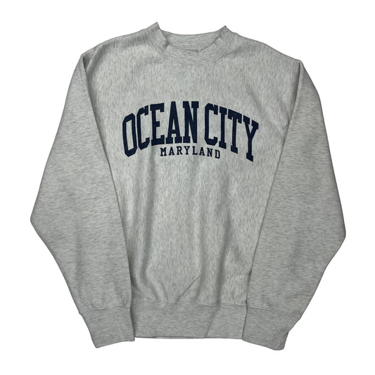 Baypointe College Sweatshirt - Medium Grey Cotton