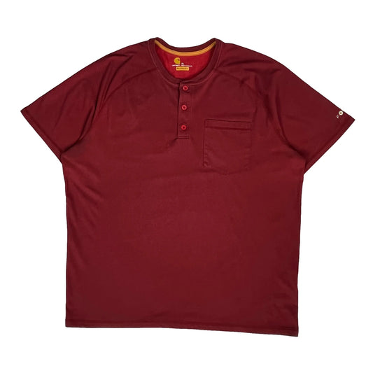 Carhartt T-Shirt - XL Red Cotton