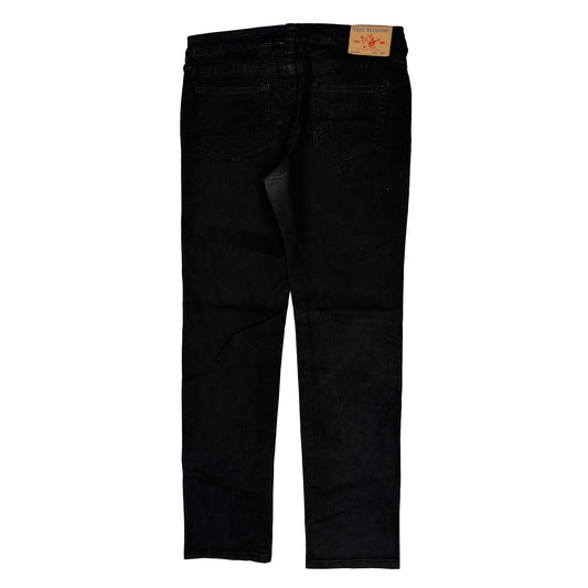 True Religion Skinny Jeans - 32W UK 10 Black Denim