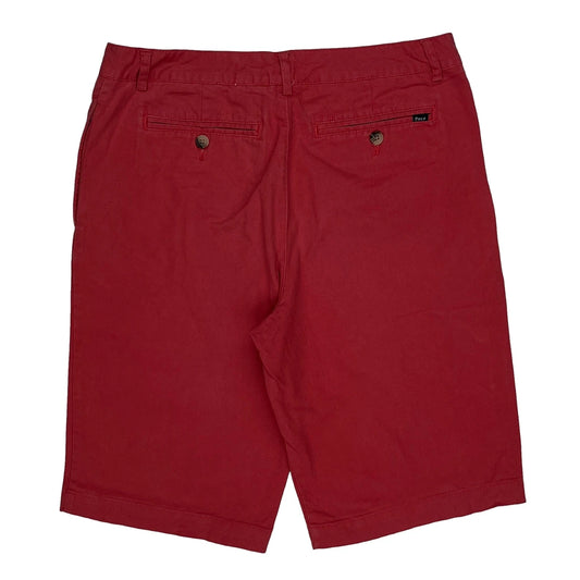 Vintage Polo By Ralph Lauren Chino Shorts - 28W 10L Red Cotton