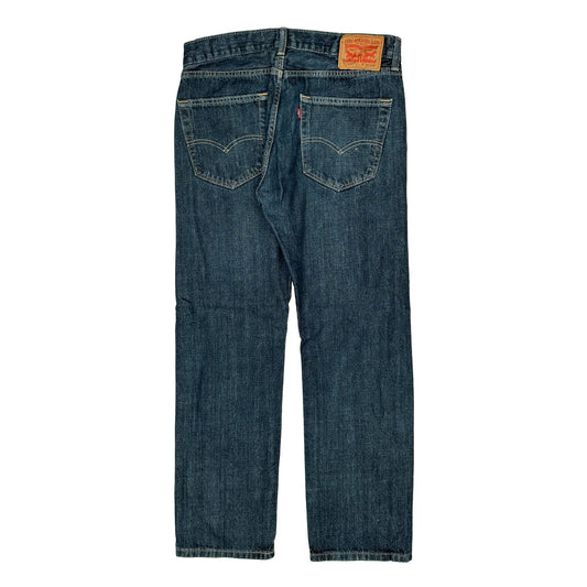 505 Levis Jeans - 30W 30L Blue Cotton