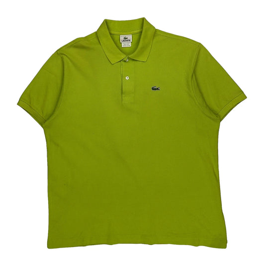 Lacoste Polo Shirt - XL Green Cotton