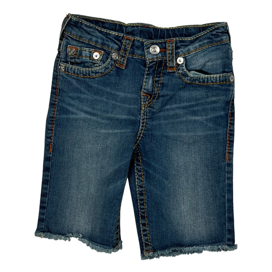 Age 6 True Religion Denim Shorts - Smallw 6L Blue Denim