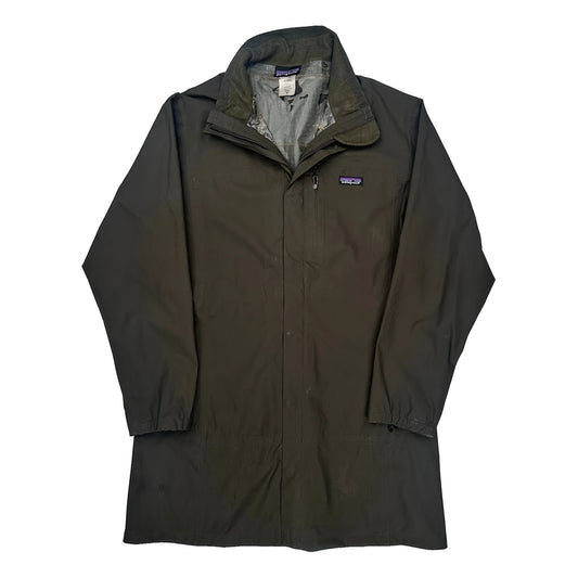 Vintage Patagonia Waterproof Jacket - Medium Black Polyester