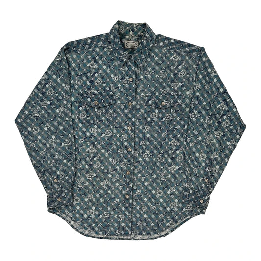 Bugle Boy Floral Shirt - Medium Multicoloured Cotton