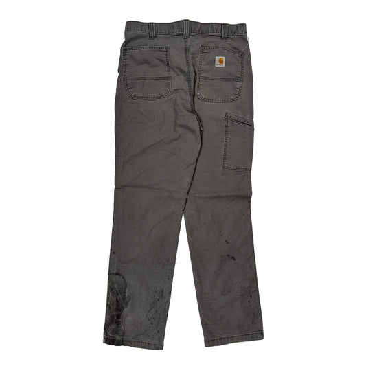 Carhartt Carpenter Trousers - 32W 31L Grey Cotton