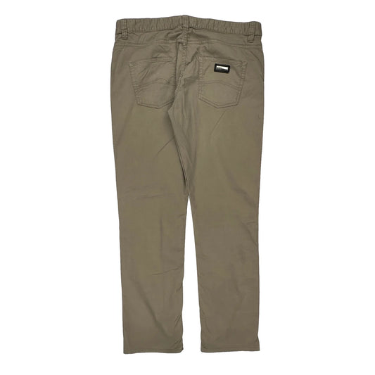 Armani Chinos - 37W 33L Beige Cotton