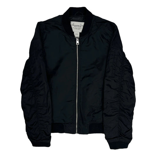 Unbranded Ma1 Bomber Jacket - Large Black Polyester