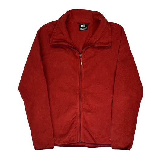 Rei Fleece Jacket - Large Red Polyester