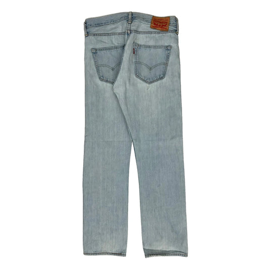 501 Levis Jeans - 30W 29L Light Wash Denim