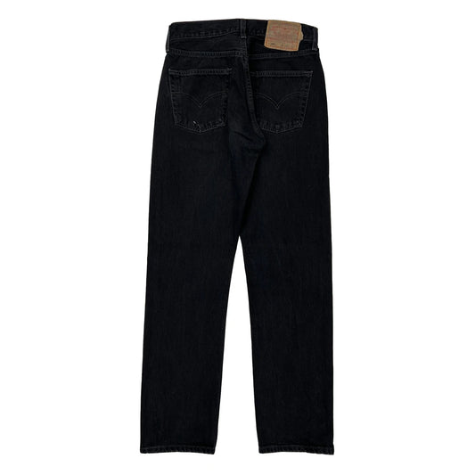 Levis 501 Jeans - 27W 32L Black Cotton