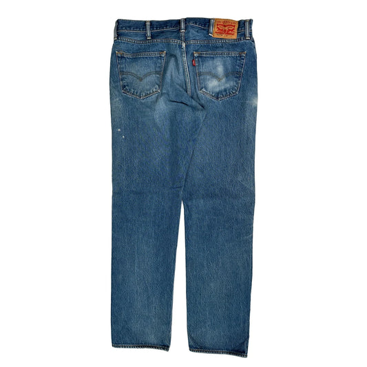 501 Levis Jeans - 35W 33L Blue Denim