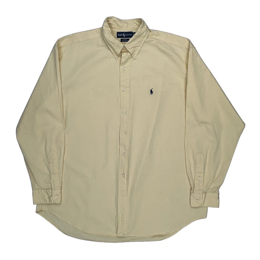 Blake Ralph Lauren Shirt - XL Yellow Cotton